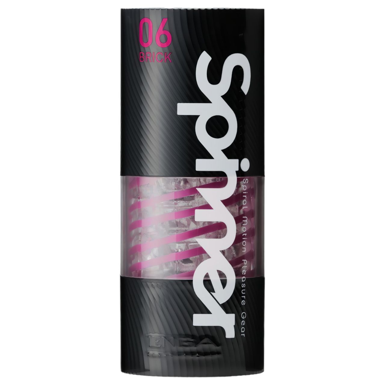 TENGA Spinner Brick - maszturbátor férfiaknak (átlátszó) TENGA Spinner Brick - maszturbátor férfiaknak (átlátszó)
