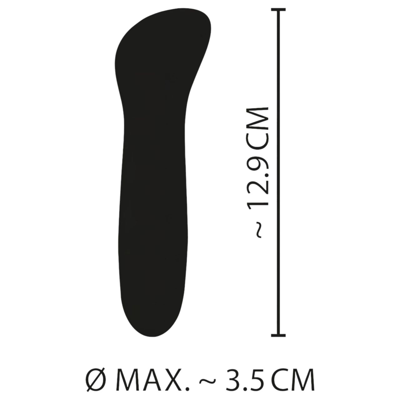 You2Toys - Cuties Mini Blue - akkus, G-pont vibrátor (türkiz)