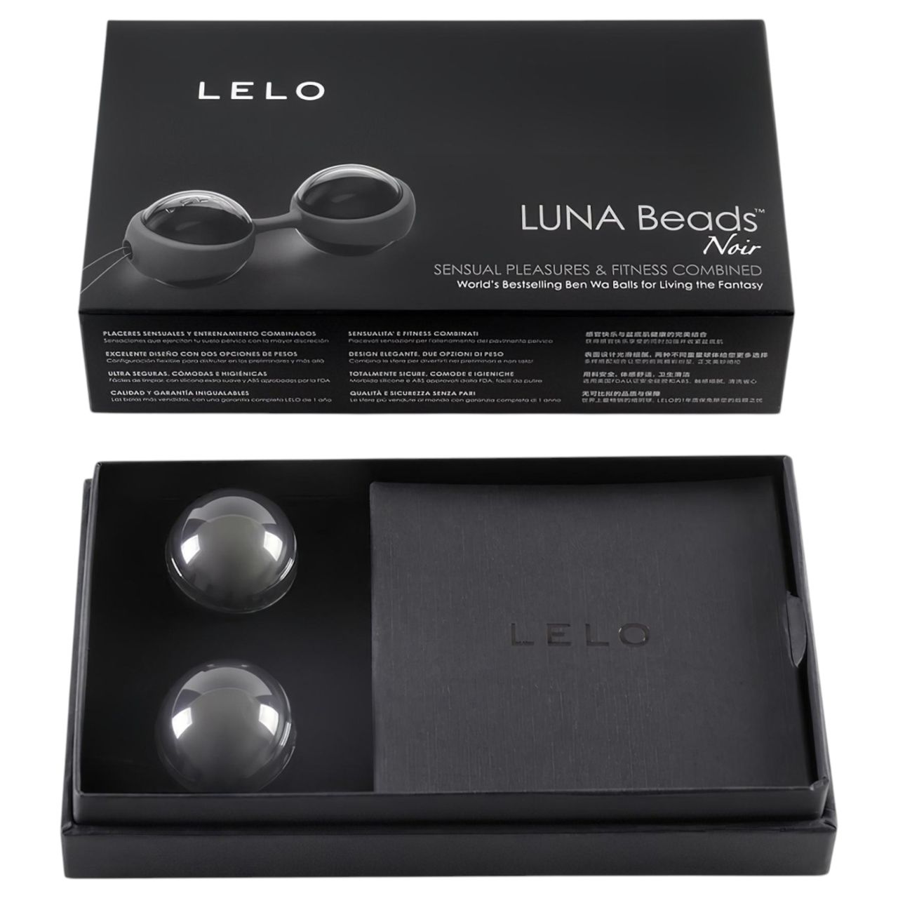 LELO Luna Noir- variálható gésagolyó LELO Luna Noir- variálható gésagolyó