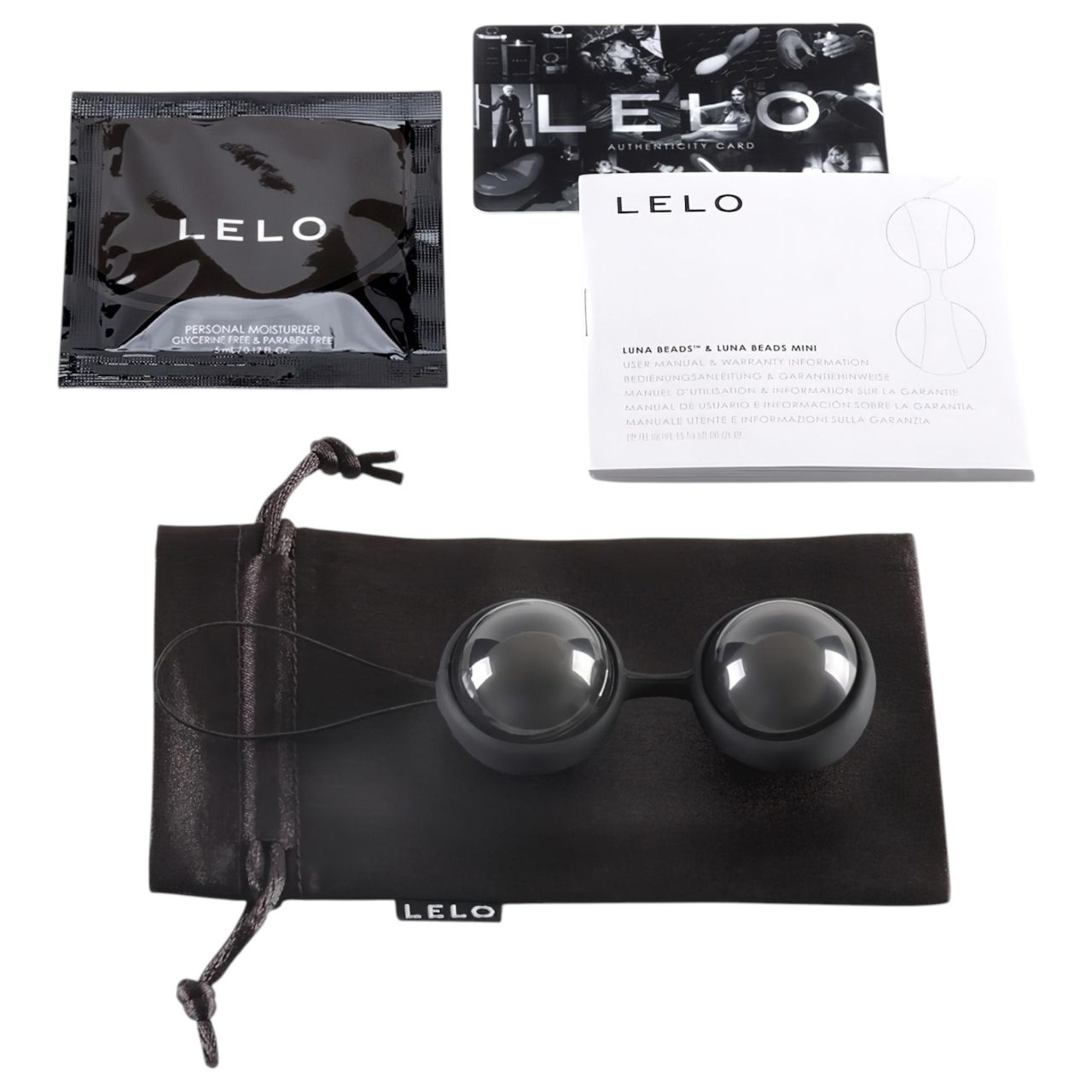 LELO Luna Noir- variálható gésagolyó LELO Luna Noir- variálható gésagolyó