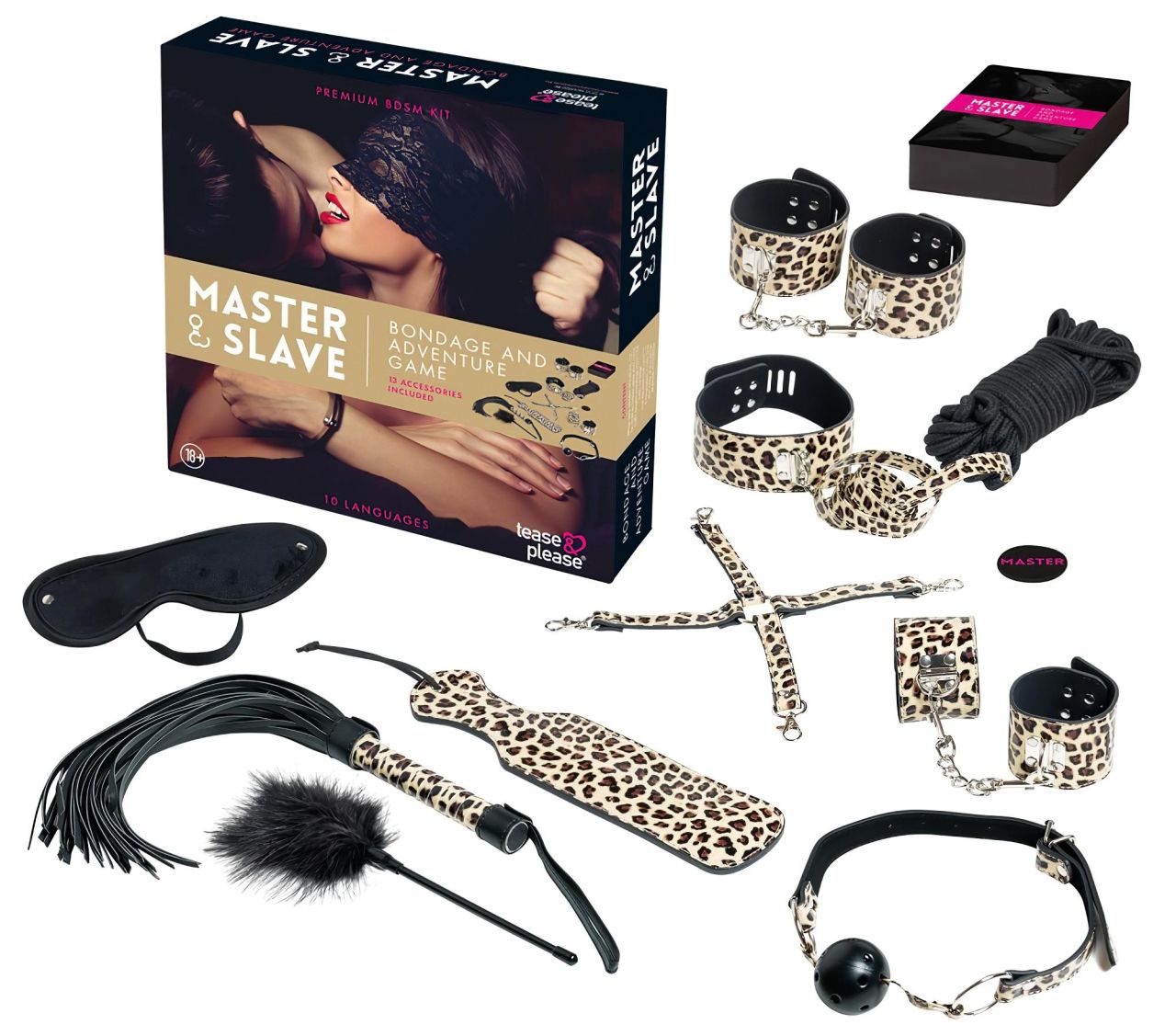 tease & please - Master & Slave - prémium BDSM kaland szett pároknak (13 részes) tease & please - Master & Slave - prémium BDSM kaland szett pároknak (13 részes)