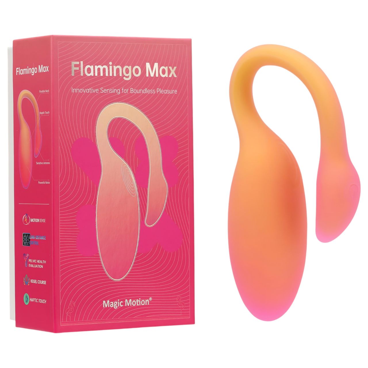Magic Motion Flamingo Max – Szenzoros Kegel tréner és app-vezérelt vibrátor Magic Motion Flamingo Max – Szenzoros Kegel tréner és app-vezérelt vibrátor