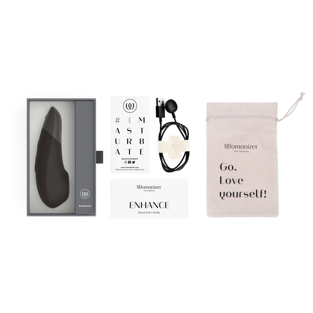 Womanizer Enhance 2in1 léghullámos csiklószívó + vibrátor (fekete) Womanizer Enhance 2in1 léghullámos csiklószívó + vibrátor (fekete)