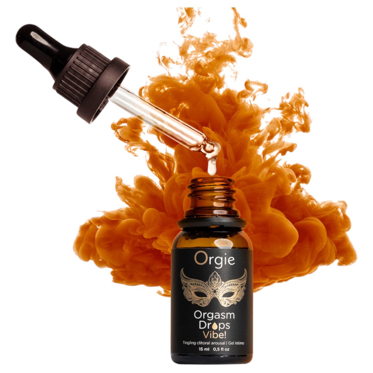 Orgie Orgasm Drops Vibe - bizsergető intim gél nőknek (15 ml)
