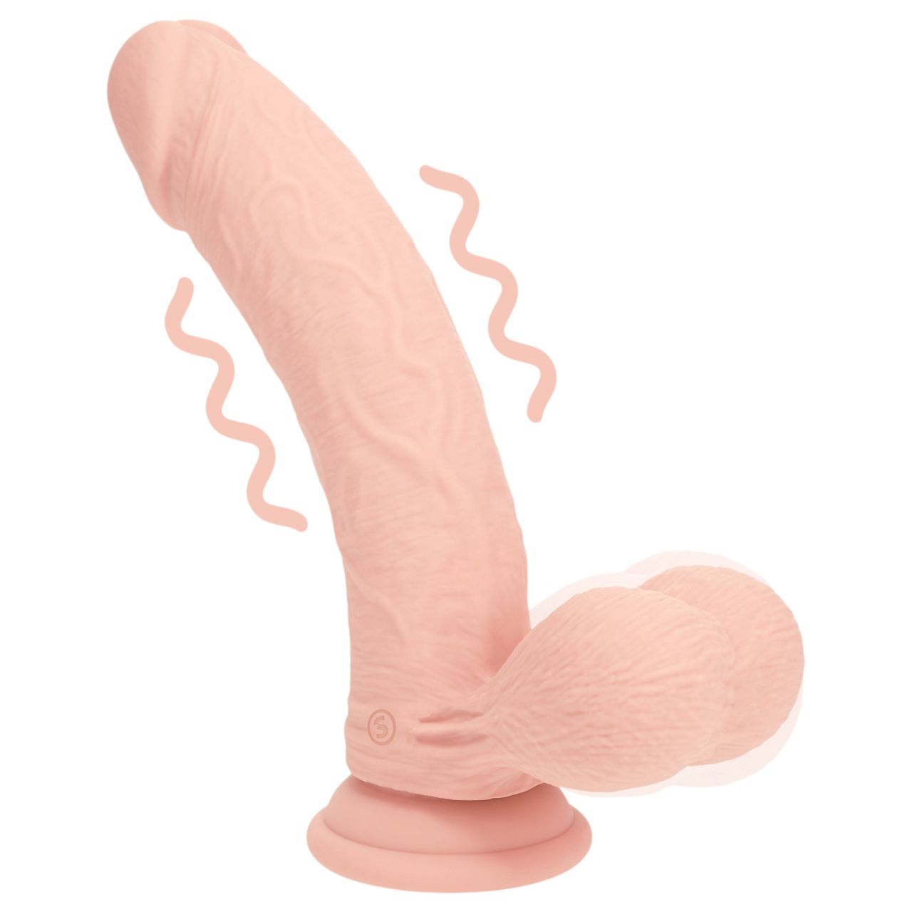 RealRock - dupla sűrűségű élethű vibrátor (testszínű) - 20 cm RealRock - dupla sűrűségű élethű vibrátor (testszínű) - 20 cm