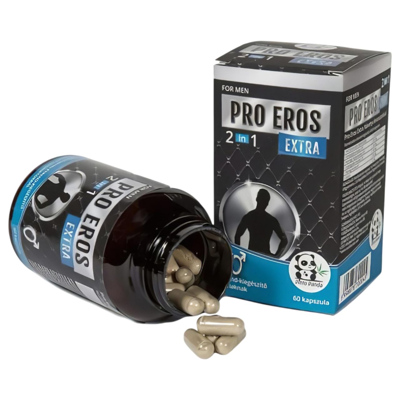 Pro Eros Extra - étrend kiegészítő férfiaknak (60 db) Pro Eros Extra - étrend kiegészítő férfiaknak (60 db)