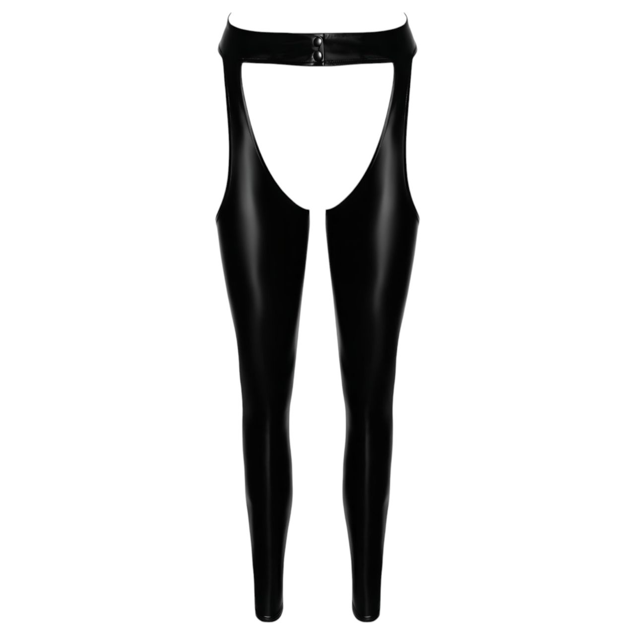 / Noir - fényes harisnya - chaps (fekete)