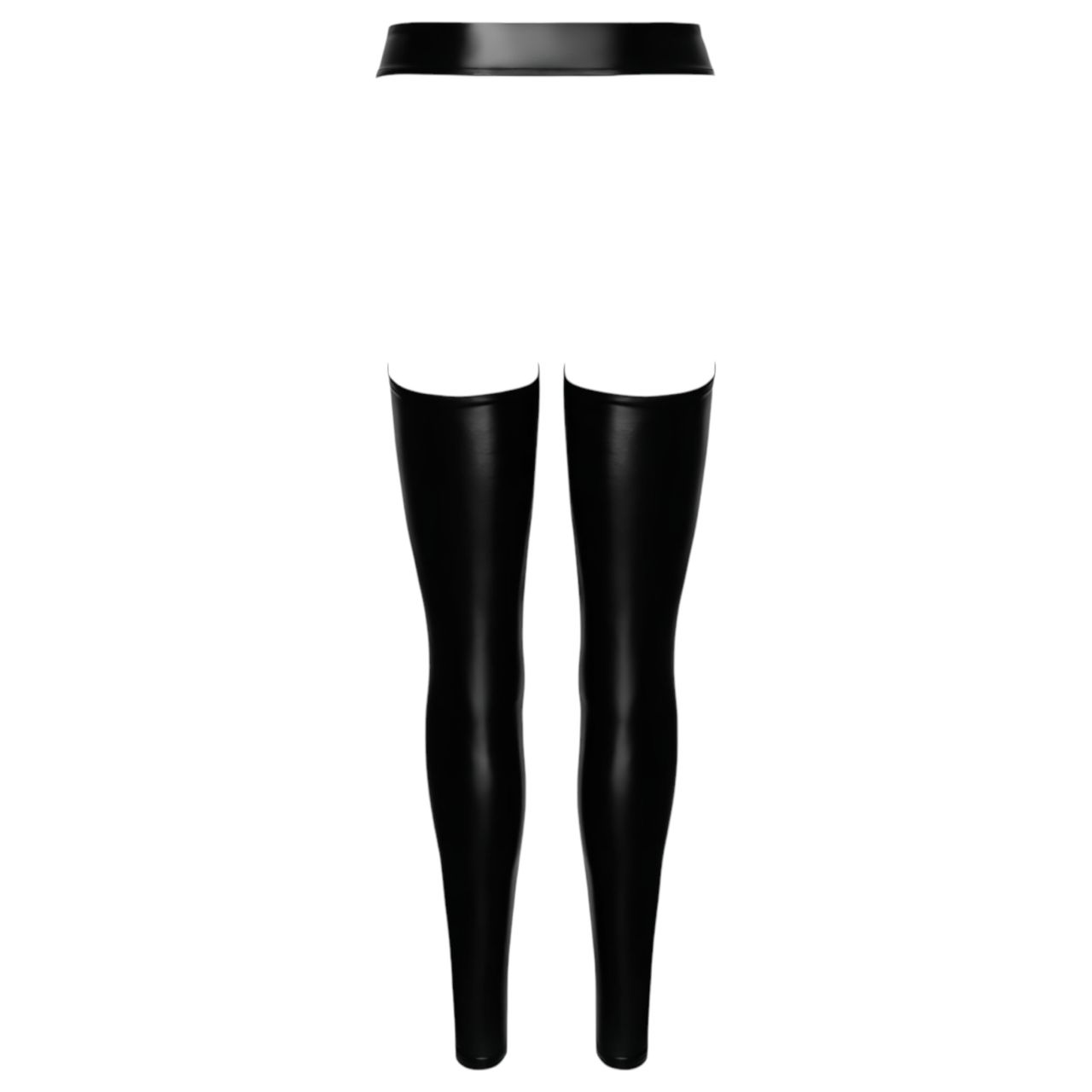 / Noir - fényes harisnya - chaps (fekete)