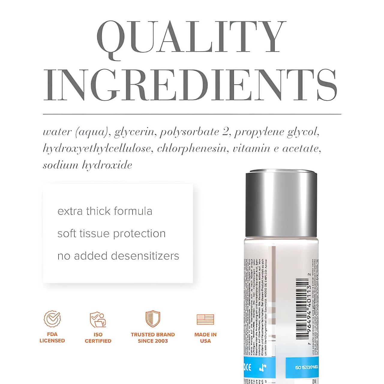 System JO - extra sűrű anál síkosító (60 ml)