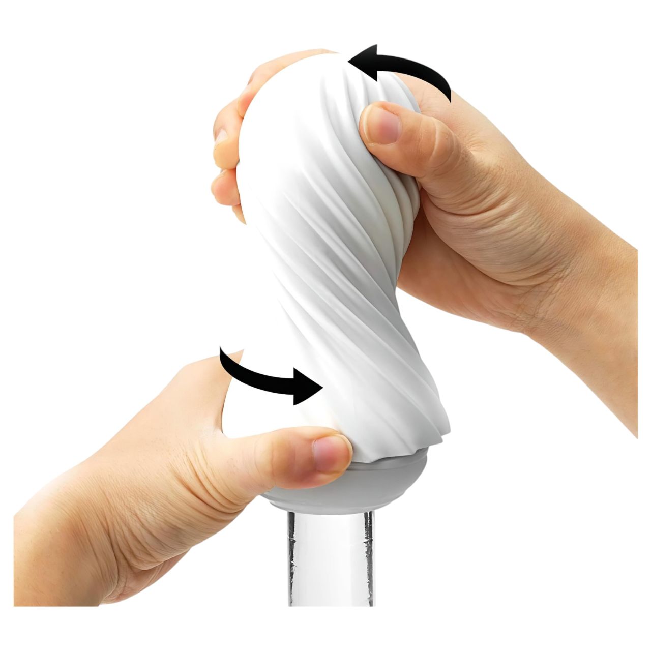 / TENGA Flex - maszturbátor (fehér) / TENGA Flex - maszturbátor (fehér)