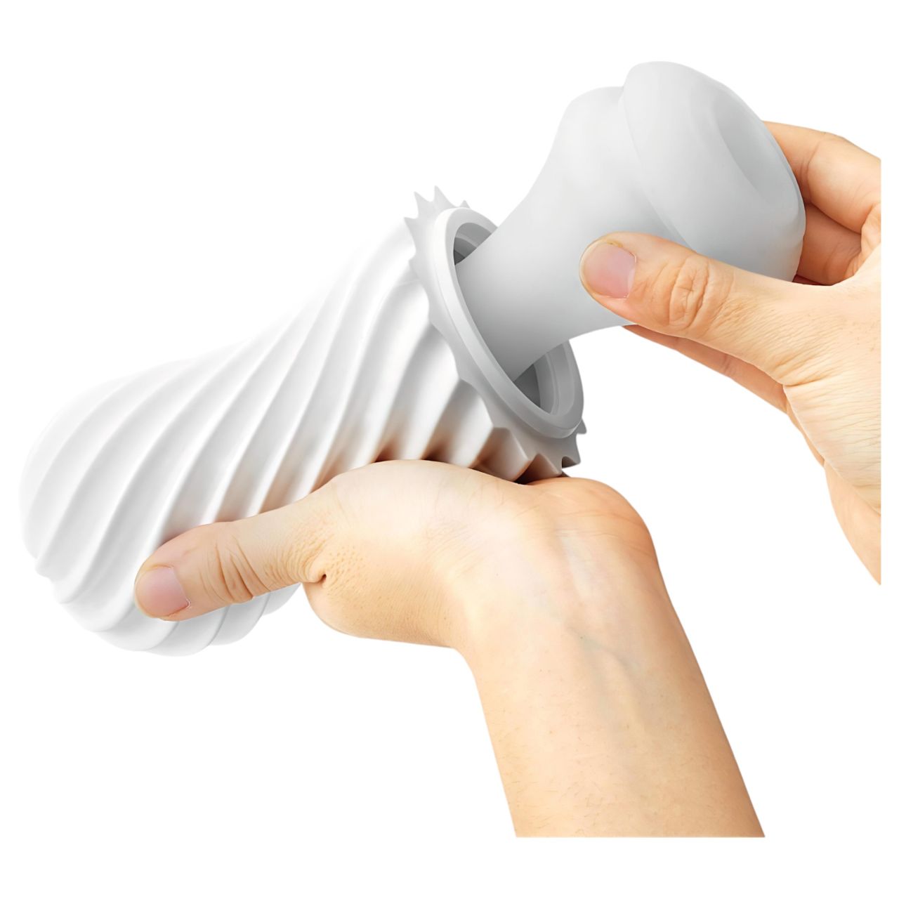 / TENGA Flex - maszturbátor (fehér) / TENGA Flex - maszturbátor (fehér)