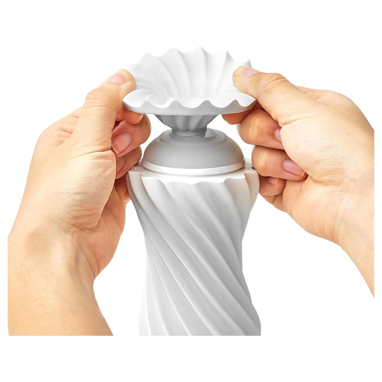 / TENGA Flex - maszturbátor (fehér) / TENGA Flex - maszturbátor (fehér)