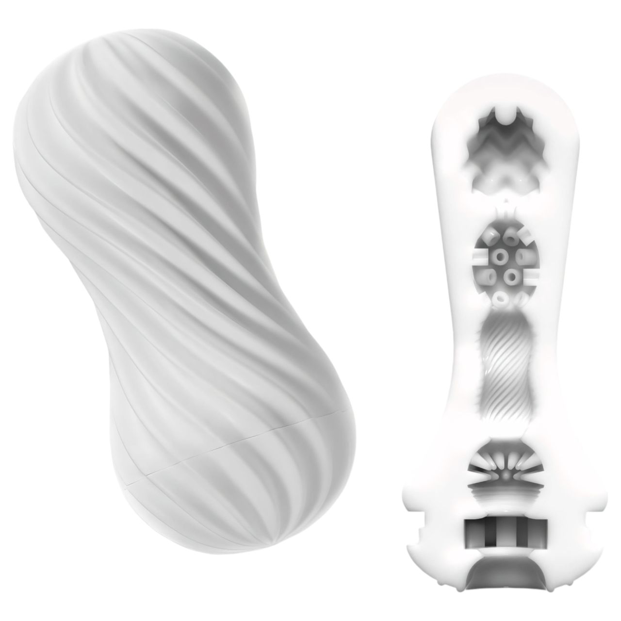 / TENGA Flex - maszturbátor (fehér) / TENGA Flex - maszturbátor (fehér)