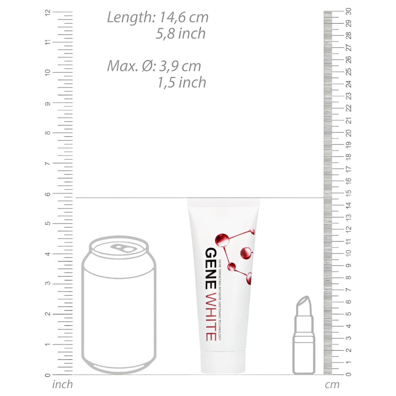 Pharmquests Gene White - bőrfehérítő krém (100 ml)