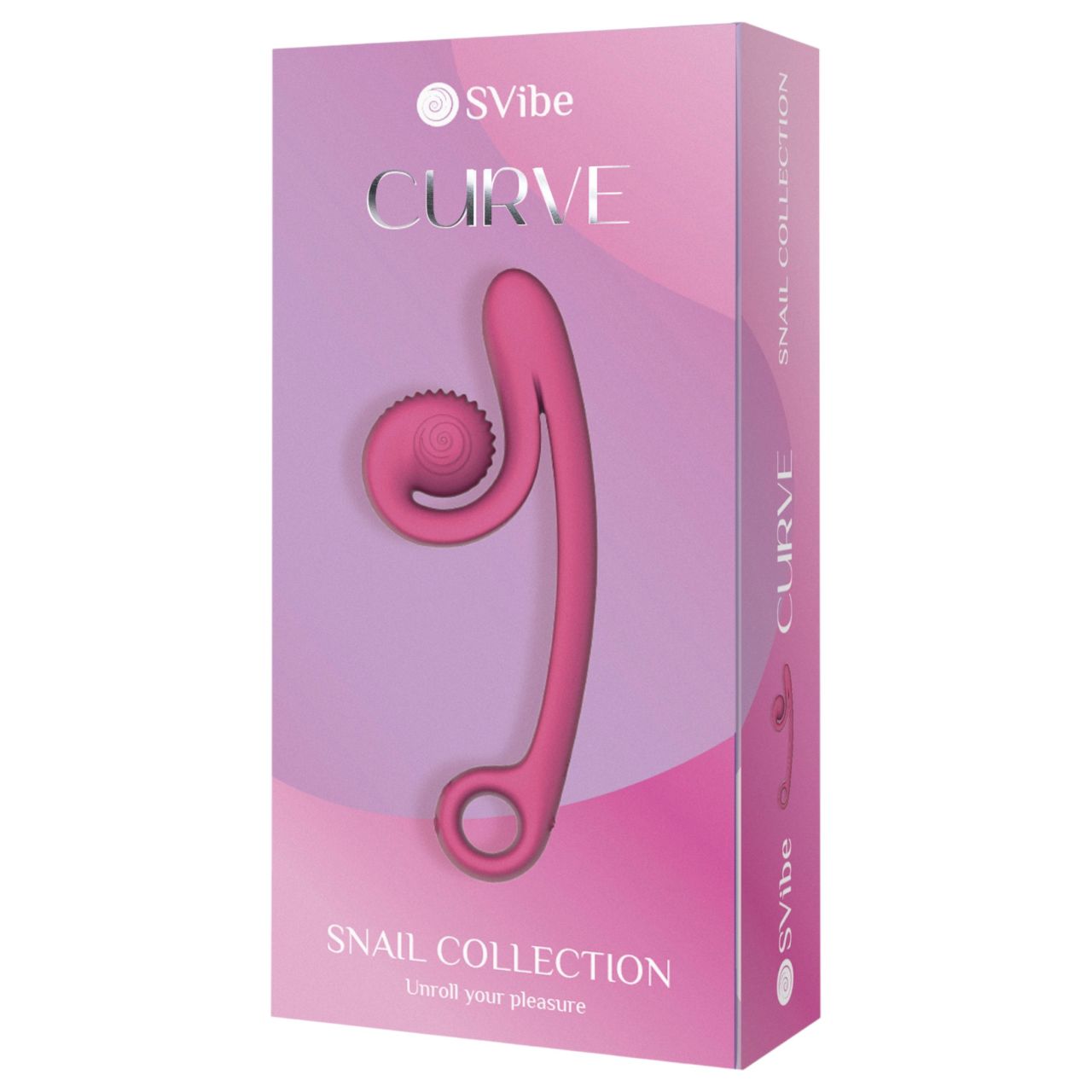 Snail Vibe Curve - 2in1 csikló vibrátor, csiklóizgató (pink) Snail Vibe Curve - 2in1 csikló vibrátor, csiklóizgató (pink)