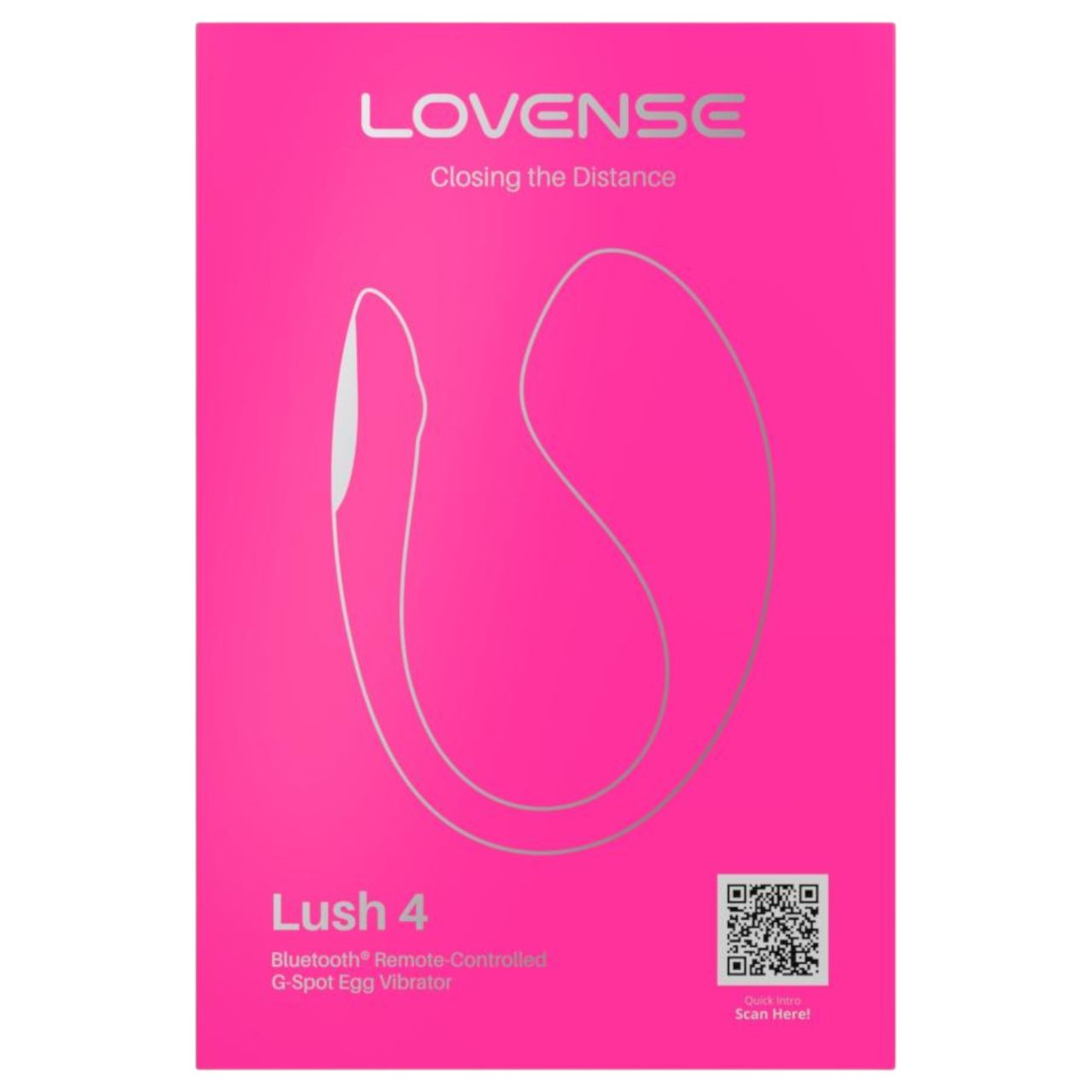 Lovense Lush 4 - hordható App-vezérelt vibrációs tojás (pink) Lovense Lush 4 - hordható App-vezérelt vibrációs tojás (pink)