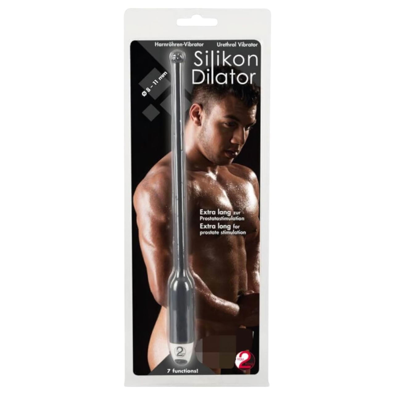 You2Toys DILATOR - szilikon, vibrációs dilátor (fekete, 8-11 mm) You2Toys DILATOR - szilikon, vibrációs dilátor (fekete, 8-11 mm)