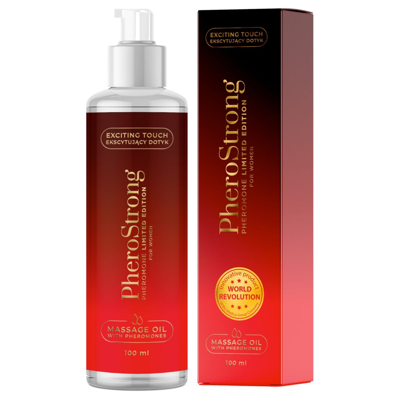 PheroStrong Limited Edition - masszázsolaj nőknek (100 ml) PheroStrong Limited Edition - masszázsolaj nőknek (100 ml)