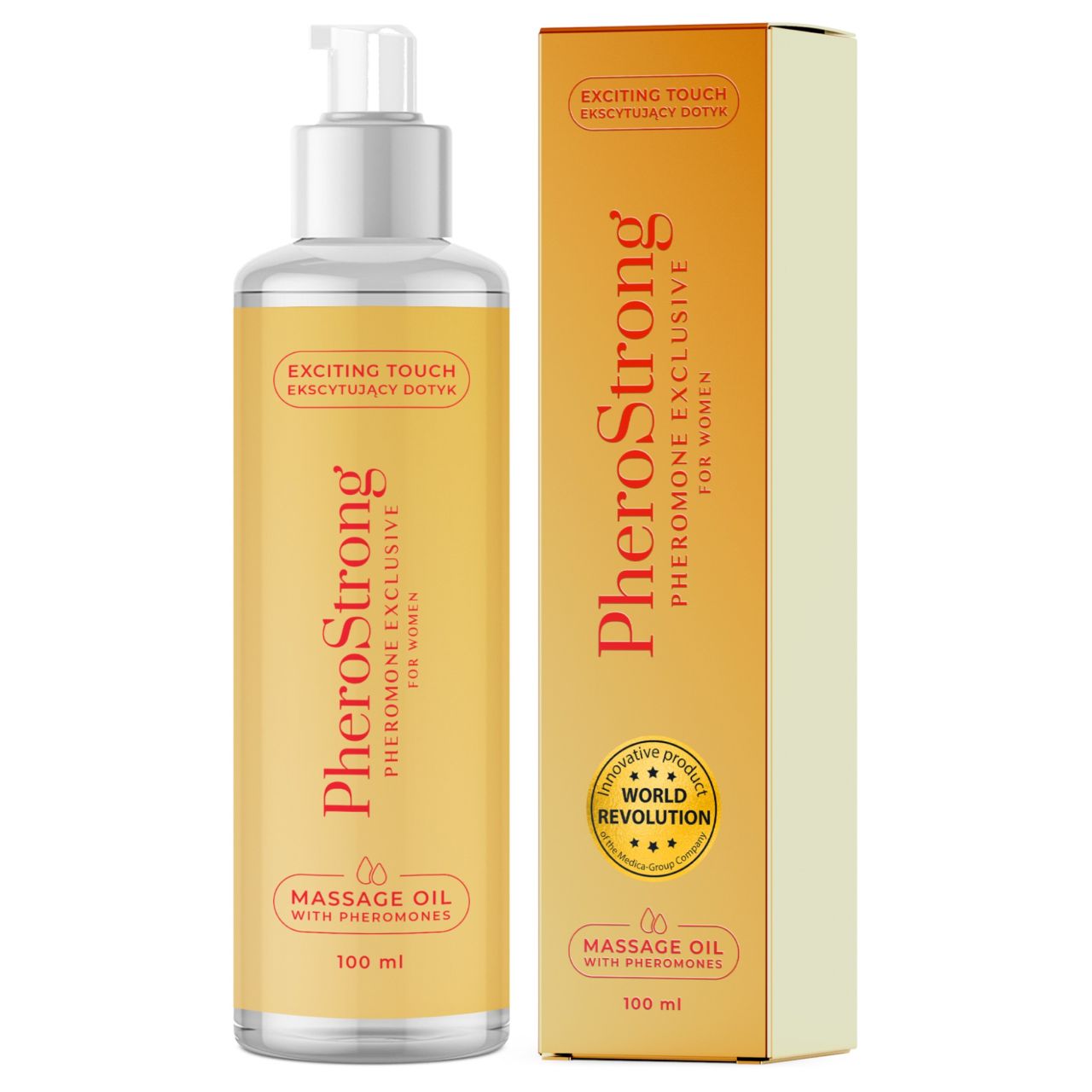 PheroStrong Exclusive - masszázsolaj nőknek (100 ml) PheroStrong Exclusive - masszázsolaj nőknek (100 ml)