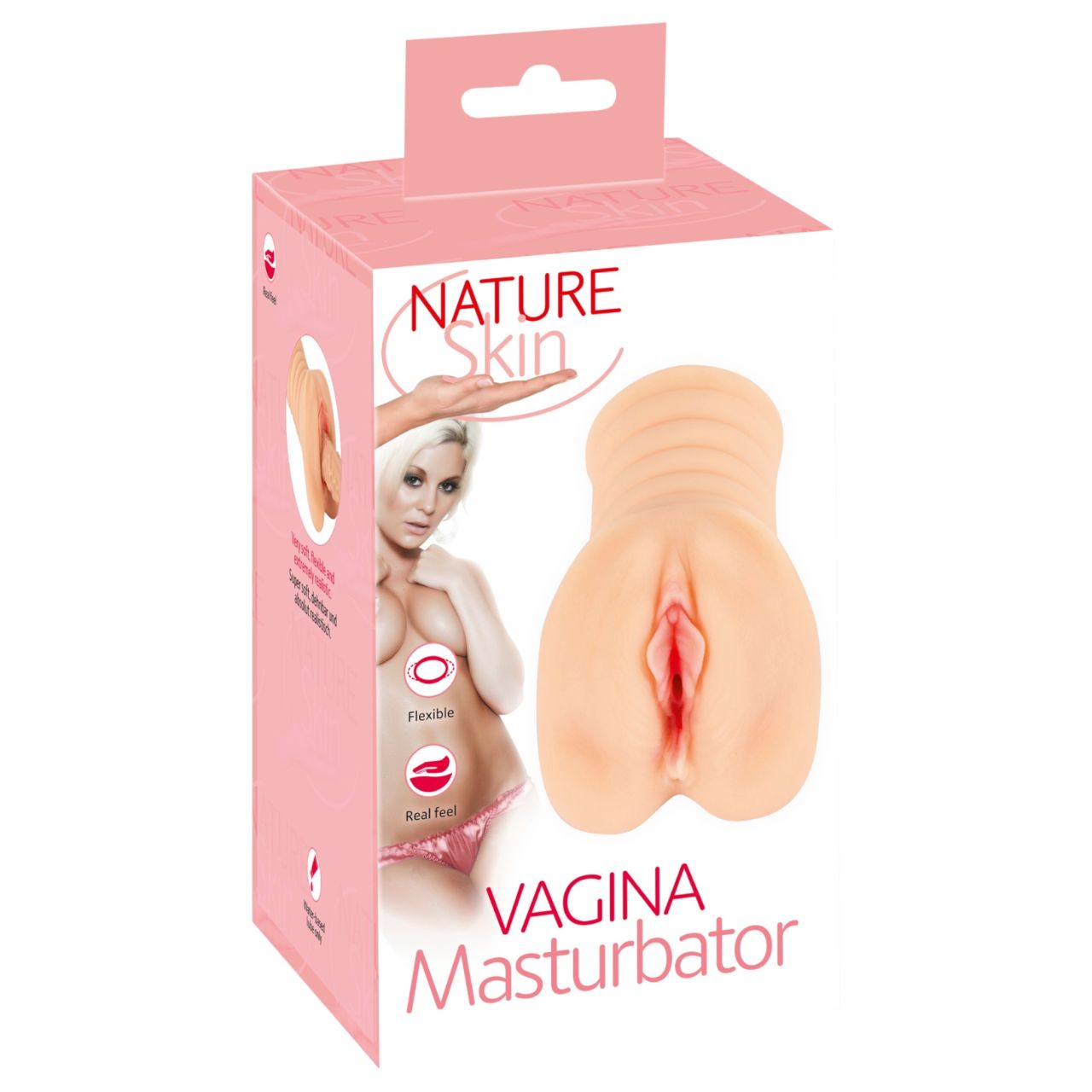 Nature Skin - realisztikus punci maszturbátor férfiaknak (testszínű) Nature Skin - realisztikus punci maszturbátor férfiaknak (testszínű)