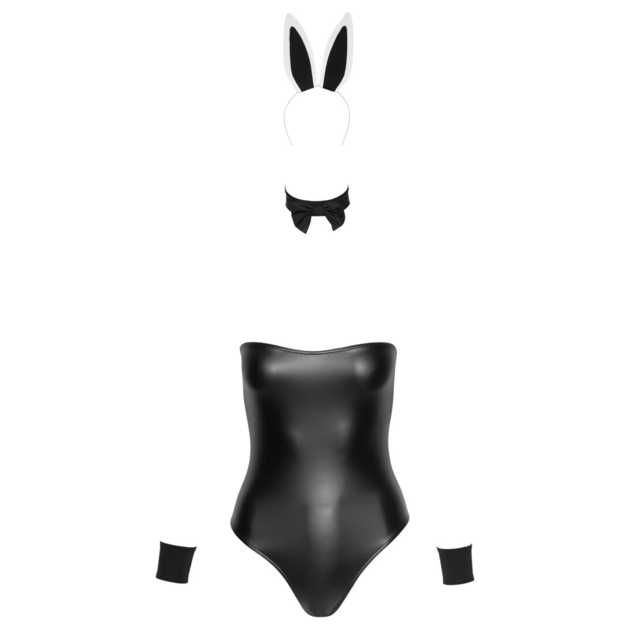 Cottelli Bunny - fényes, szexi nyuszilány jelmez (5 részes) Cottelli Bunny - fényes, szexi nyuszilány jelmez (5 részes)
