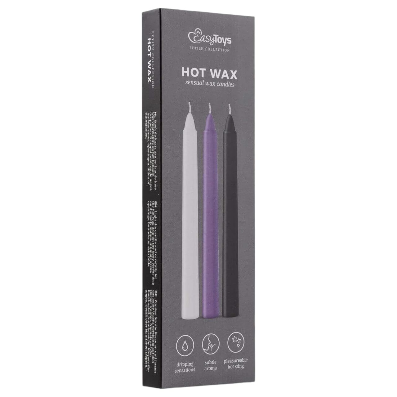 Sensual Hot Wax - BDSM testgyertya szett (3 db)