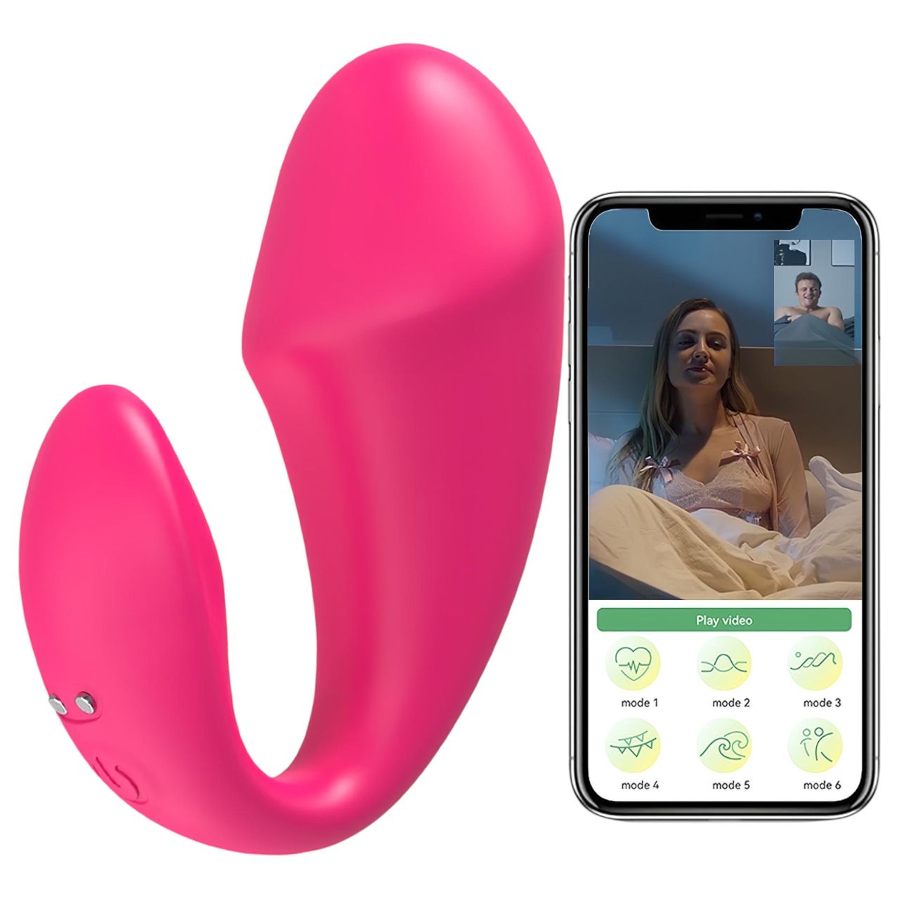 AlvUp - vibrációs tojás (pink)