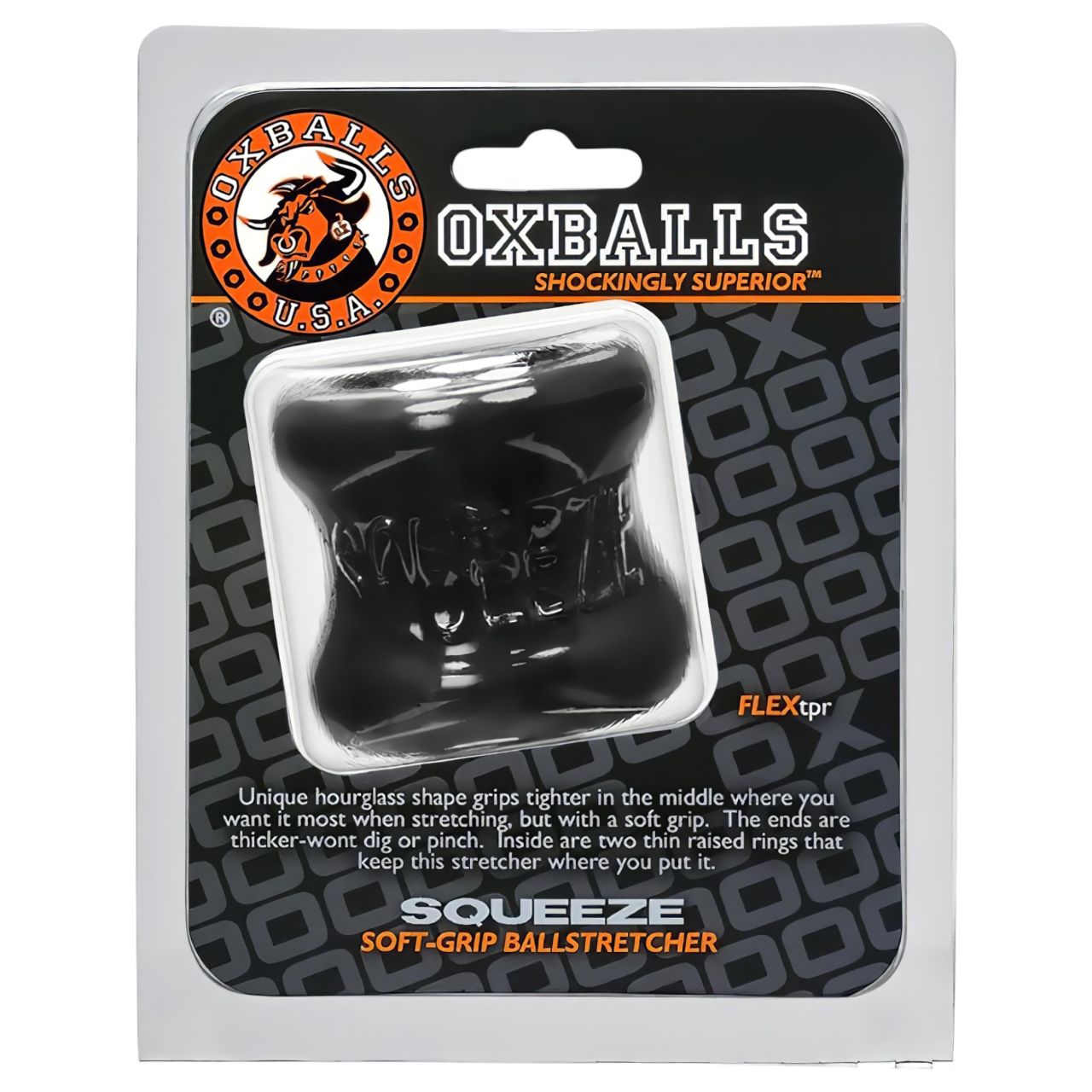 OXBALLS - here nyújtó (fekete)