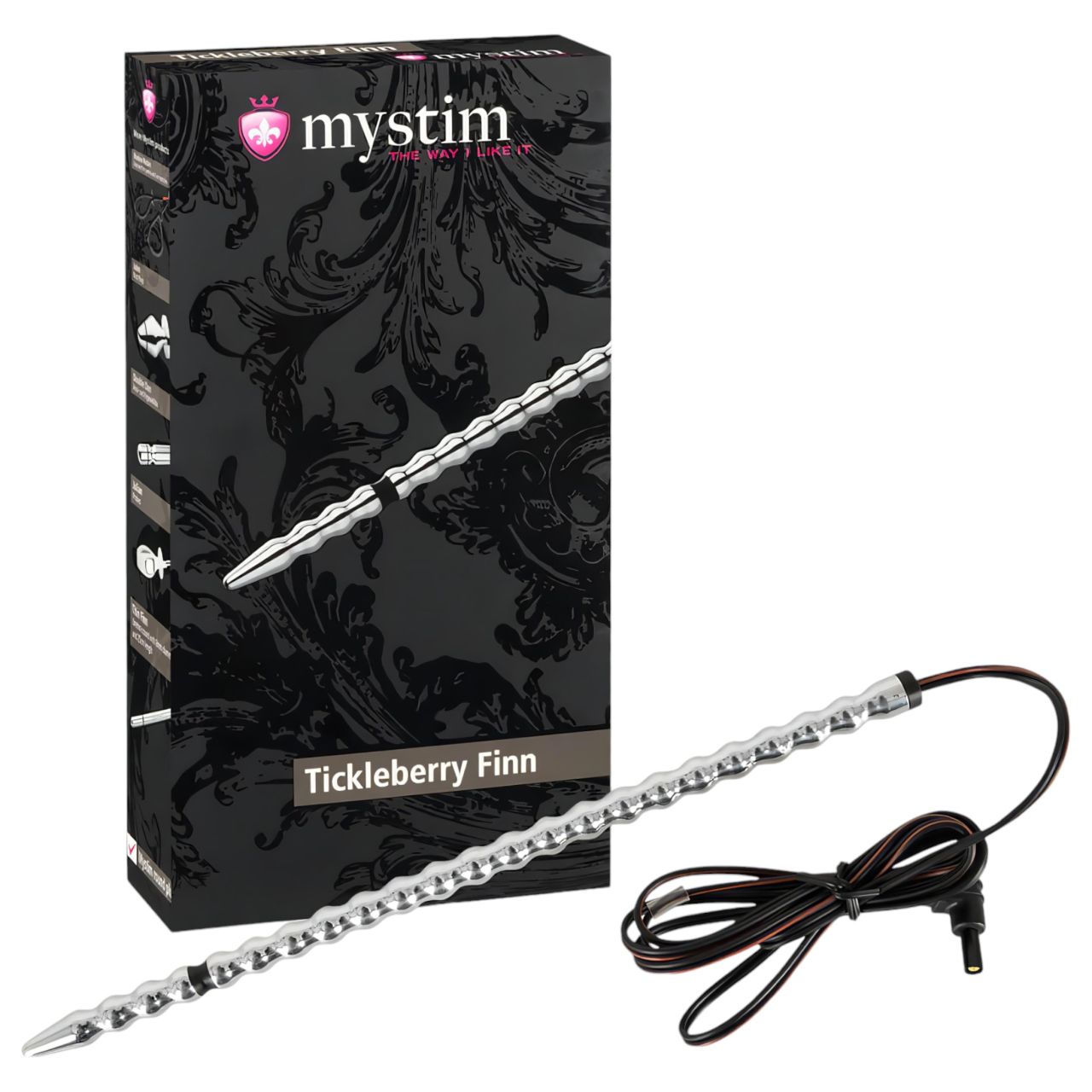 mystim Tickleberry Finn - gömbös, elektro dilátor mystim Tickleberry Finn - gömbös, elektro dilátor