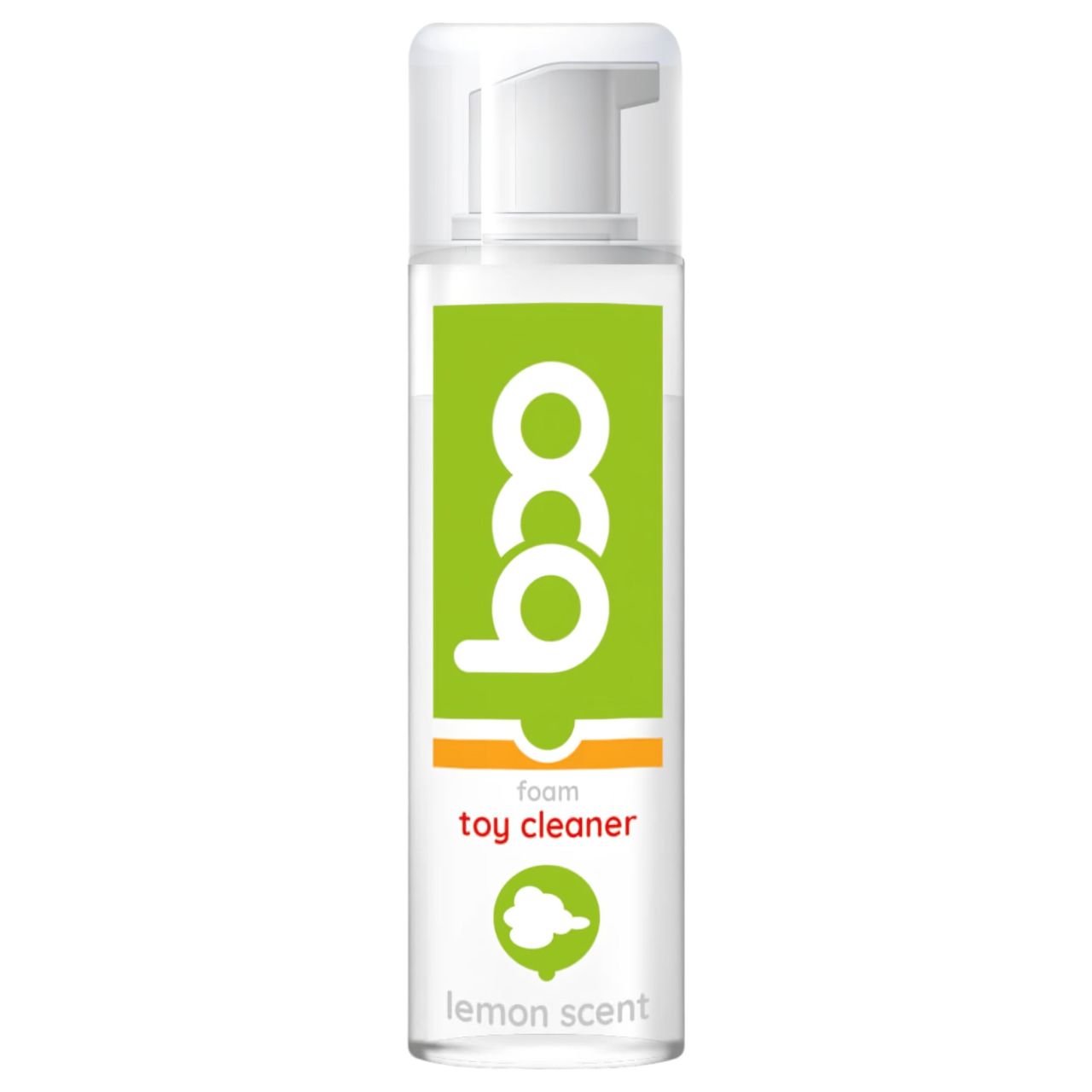 BOO Toy Cleaner - terméktisztító hab - citrom (160 ml) BOO Toy Cleaner - terméktisztító hab - citrom (160 ml)