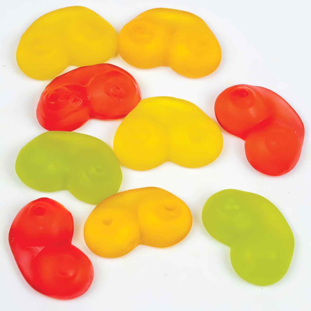 Jelly Boobs - gumicukor cici - gyümölcs ízű (120 g) Jelly Boobs - gumicukor cici - gyümölcs ízű (120 g)