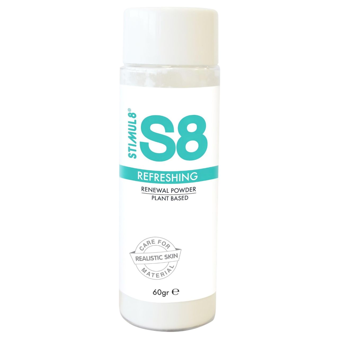 S8 - frissítő púder élethű bőrhatású játékokhoz - 60 g