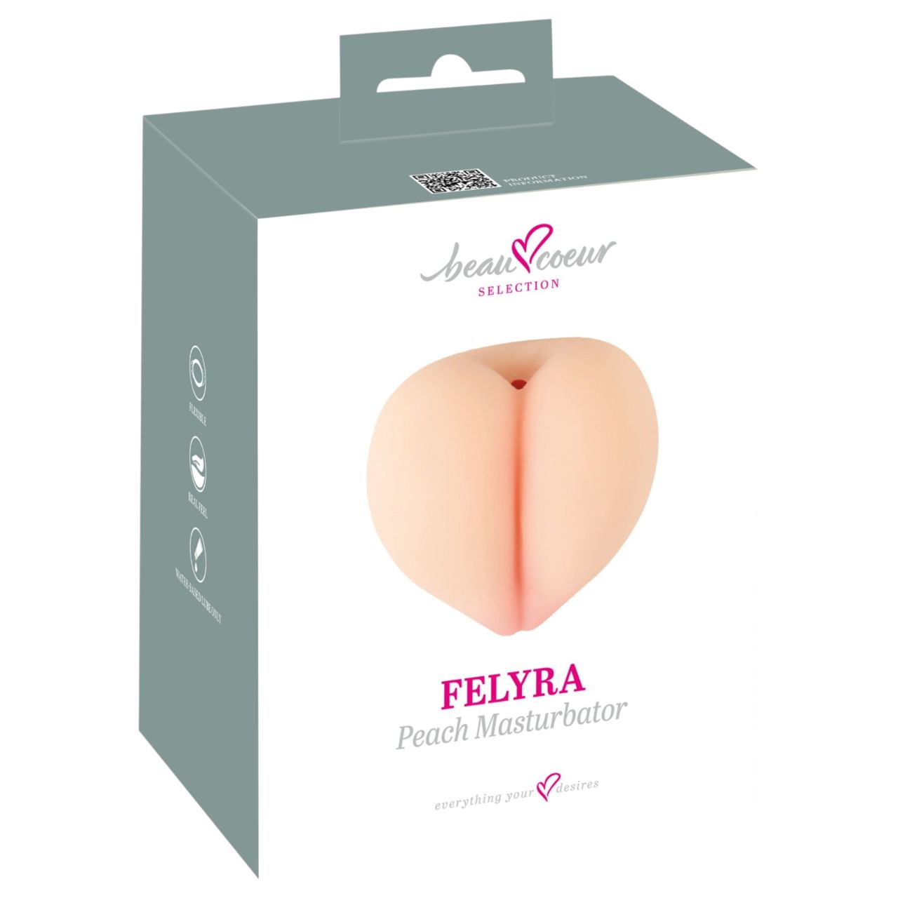 Beau Coeur Felyra - popsi maszturbátor (testszínű) Beau Coeur Felyra - popsi maszturbátor (testszínű)