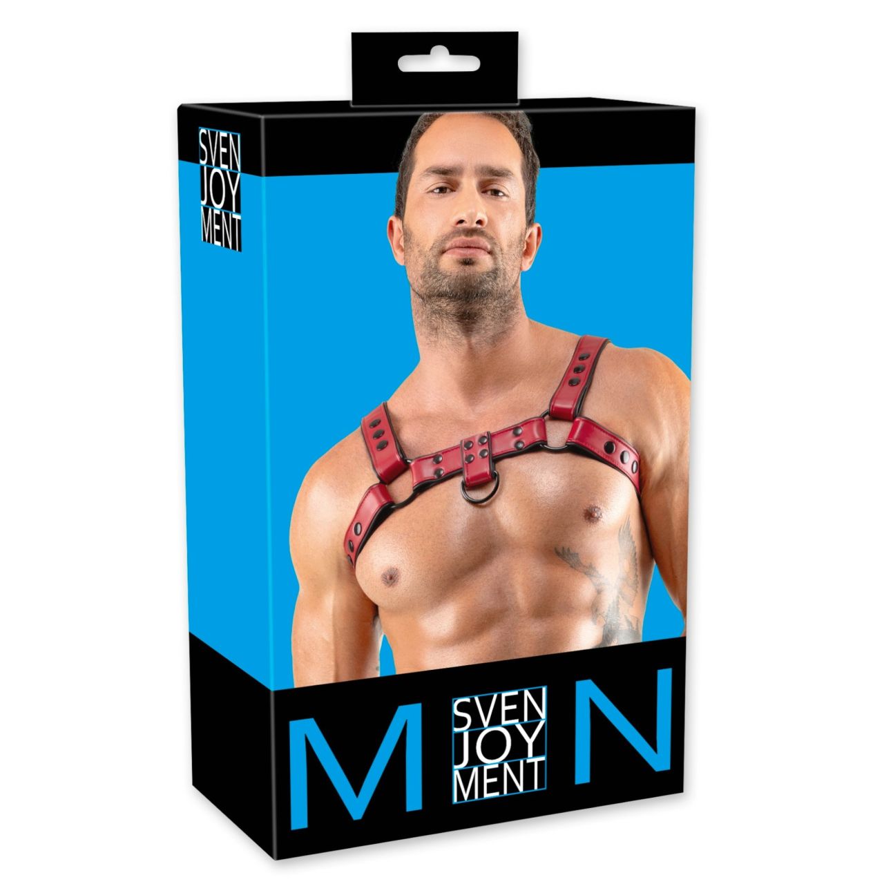 Svenjoyment - műbőr mellhám (piros) Svenjoyment - műbőr mellhám (piros)