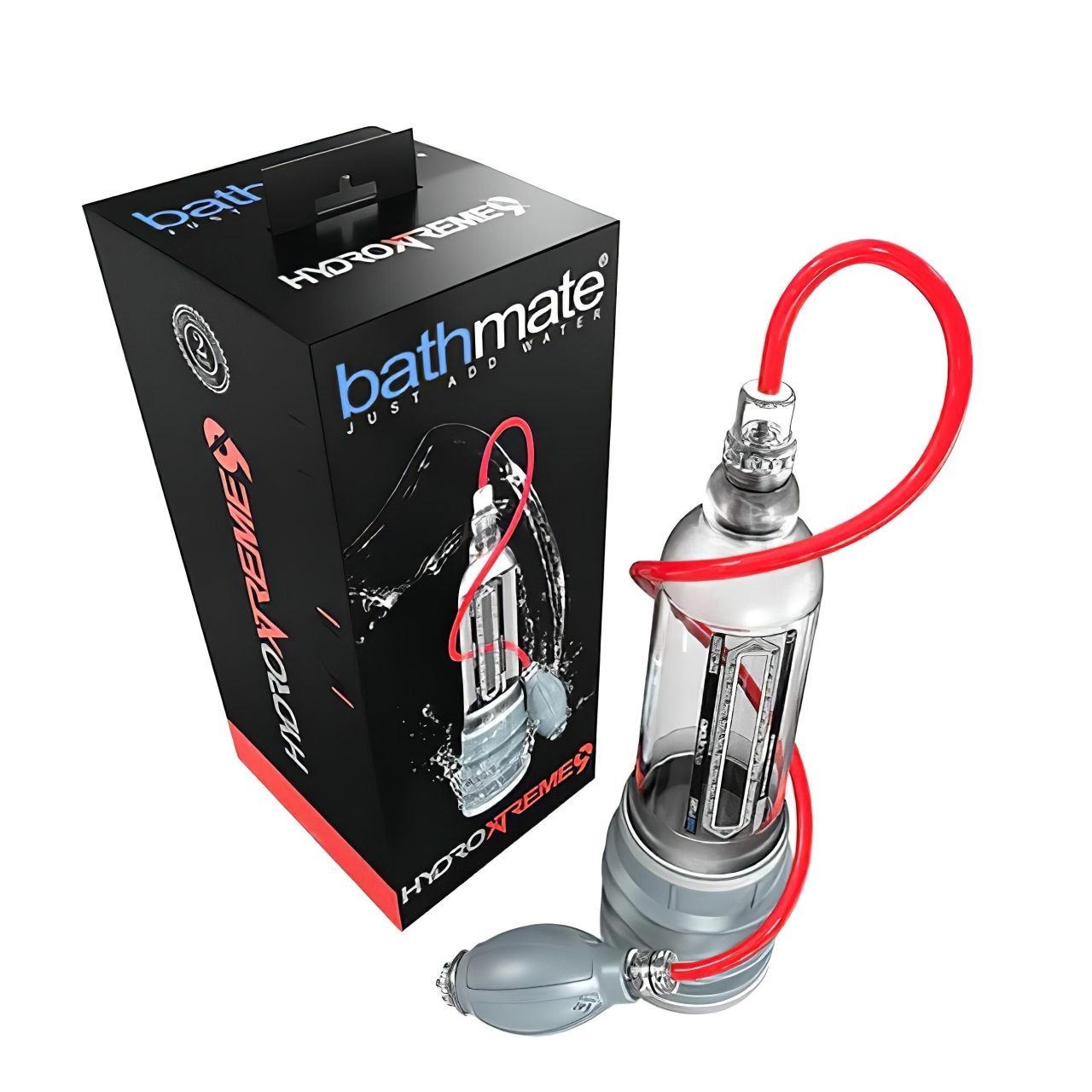 Bathmate HydroXtreme 9 - hidropumpa szett (átlátszó)