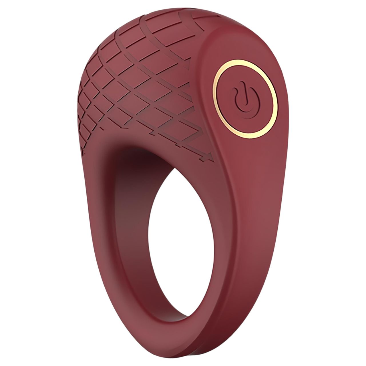 Dreamtoys Ivy - rezgő péniszgyűrű (bordó) Dreamtoys Ivy - rezgő péniszgyűrű (bordó)