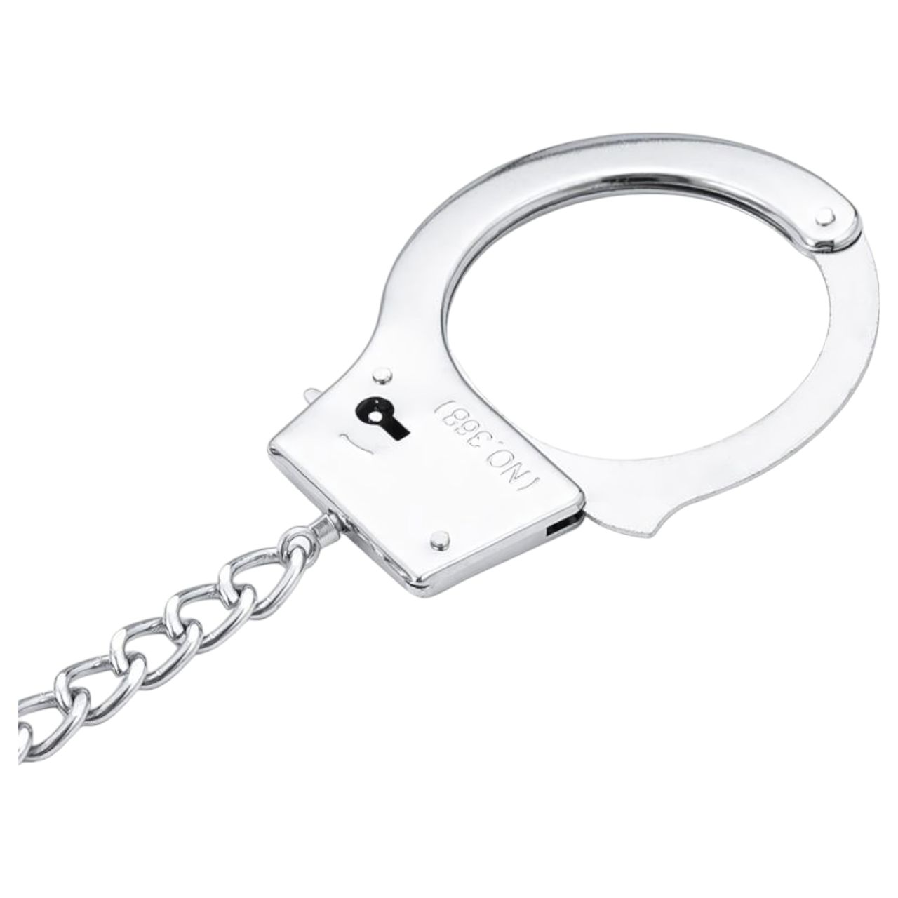 LateToBed BDSM - bilincsek anál pluggal (ezüst) LateToBed BDSM - bilincsek anál pluggal (ezüst)