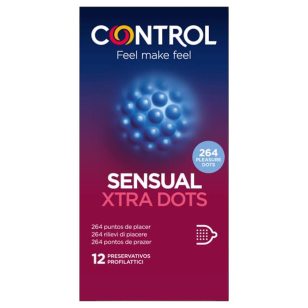 Control - extra pontozott óvszer (12 db) Control - extra pontozott óvszer (12 db)