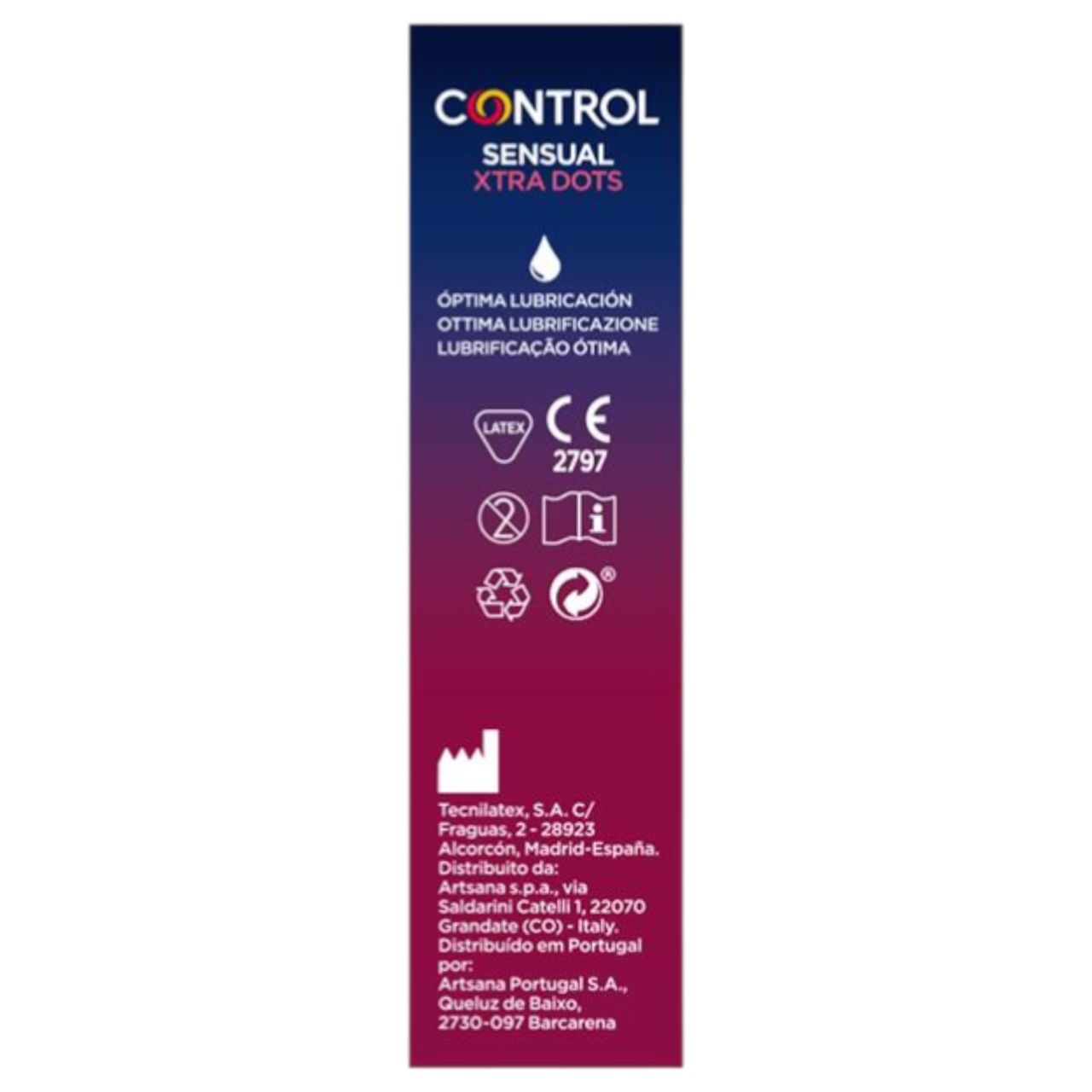 Control - extra pontozott óvszer (12 db) Control - extra pontozott óvszer (12 db)