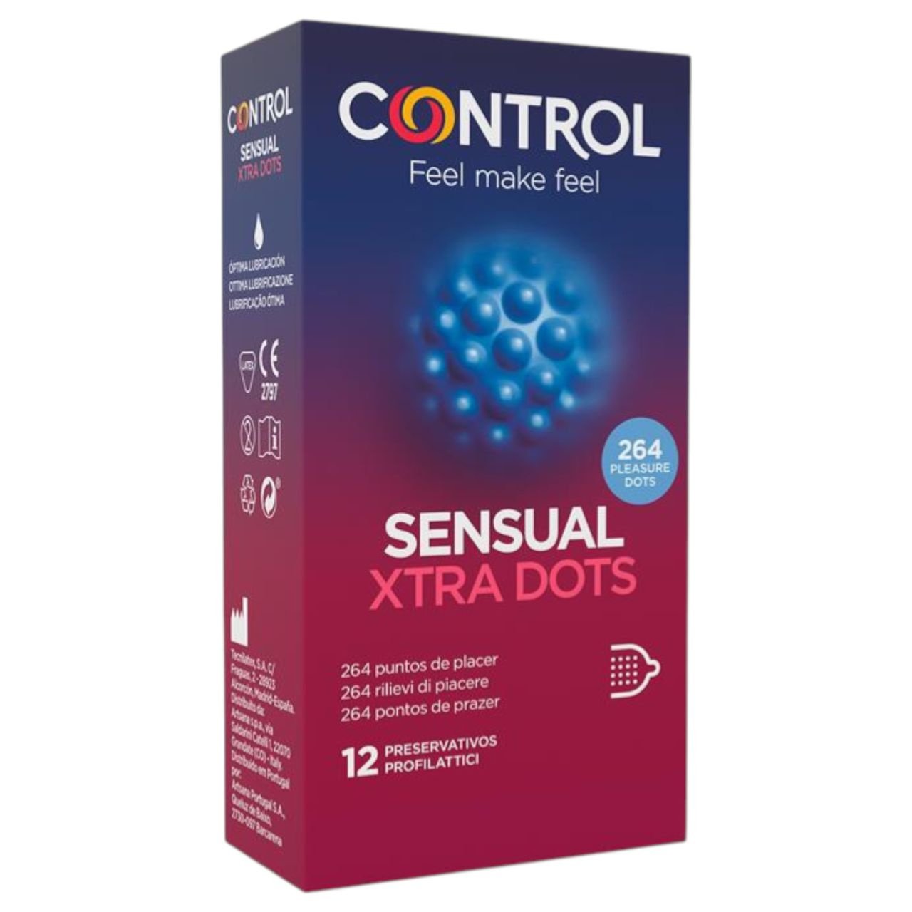 Control - extra pontozott óvszer (12 db) Control - extra pontozott óvszer (12 db)