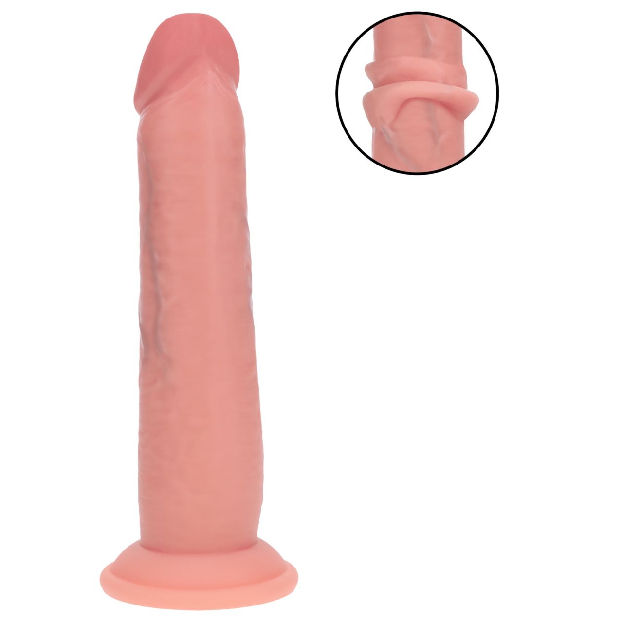 RealRock - dupla sűrűségű élethű dildó (testszínű) - 20,5 cm RealRock - dupla sűrűségű élethű dildó (testszínű) - 20,5 cm