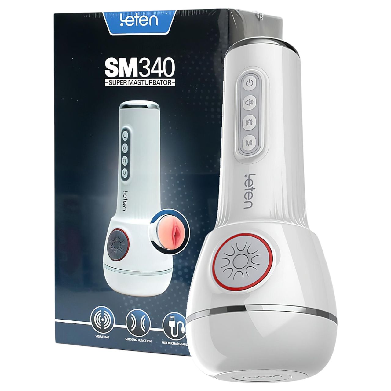 LETEN SM340 - akkus, vibráló, szívó, nyögő maszturbátor LETEN SM340 - akkus, vibráló, szívó, nyögő maszturbátor