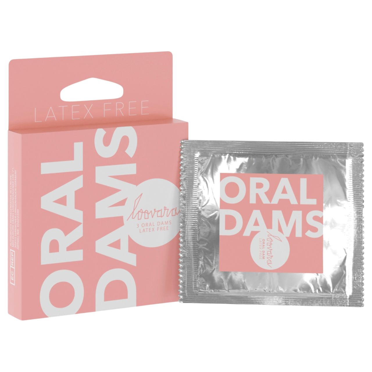 Loovara Oral Dams - latexmentes orál kendő (3db) Loovara Oral Dams - latexmentes orál kendő (3db)