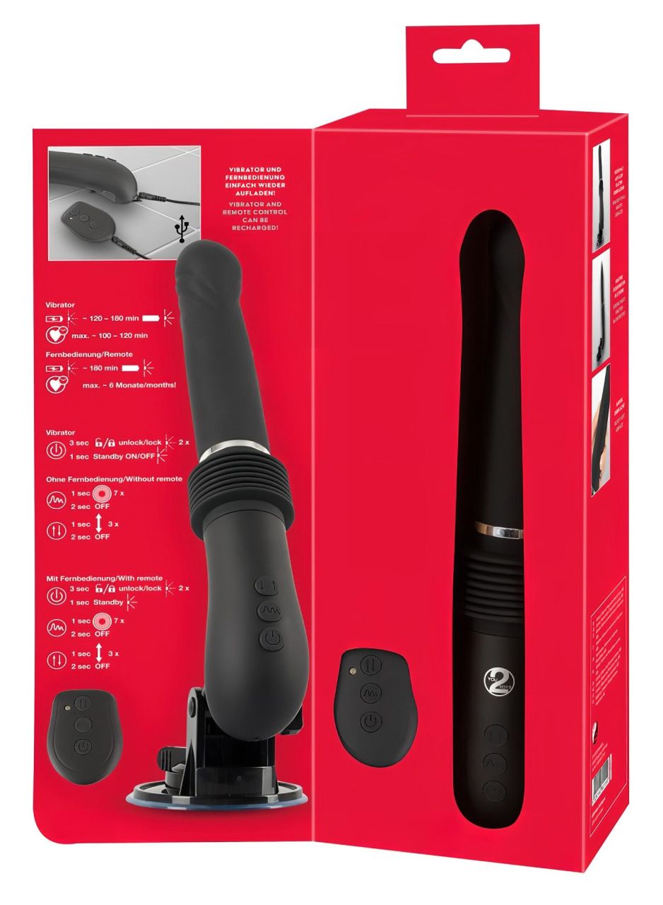 You2Toys RC Fucking Machine 2.0 – tapadókorongos lökő- és vibrációs szexgép You2Toys RC Fucking Machine 2.0 – tapadókorongos lökő- és vibrációs szexgép