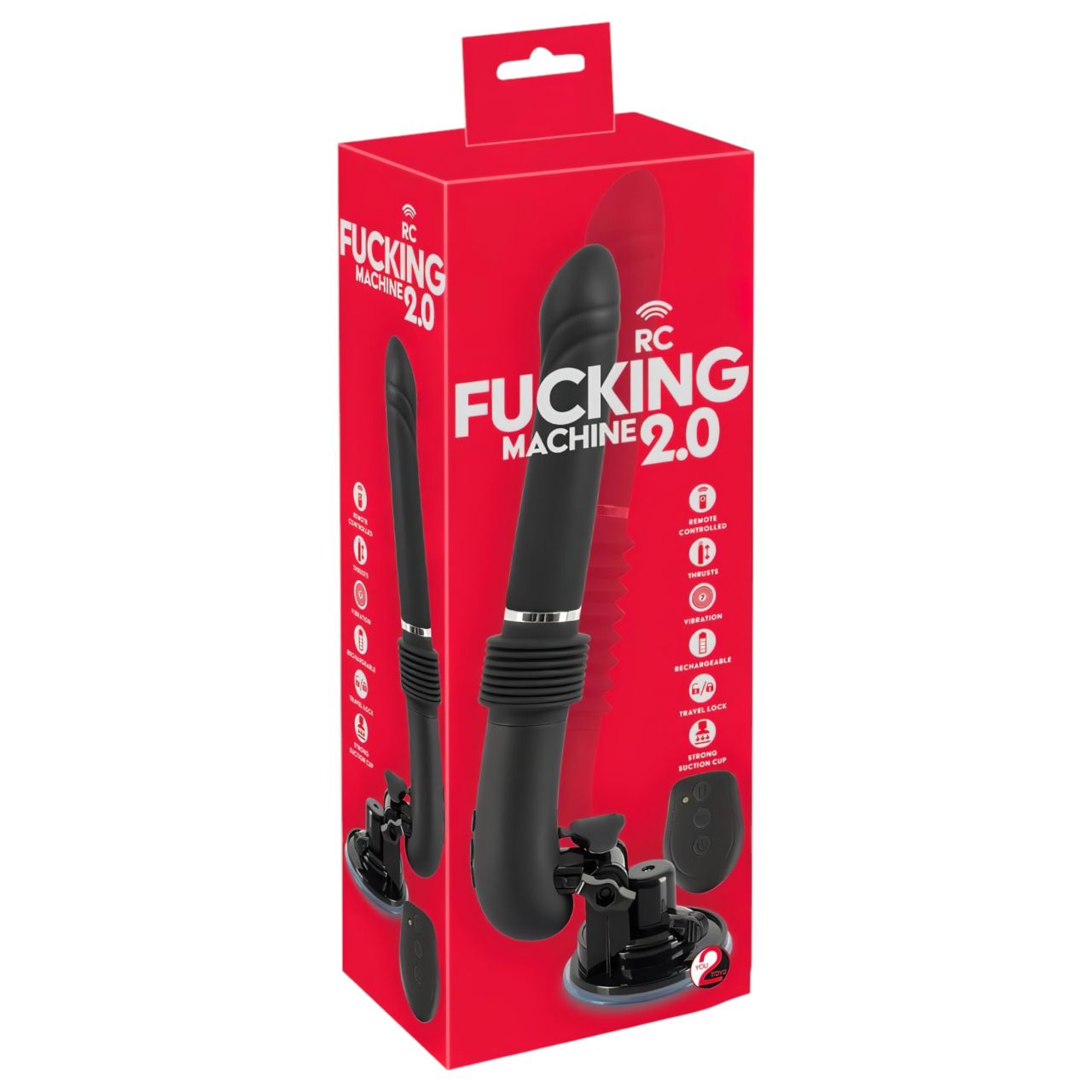 You2Toys RC Fucking Machine 2.0 – tapadókorongos lökő- és vibrációs szexgép You2Toys RC Fucking Machine 2.0 – tapadókorongos lökő- és vibrációs szexgép