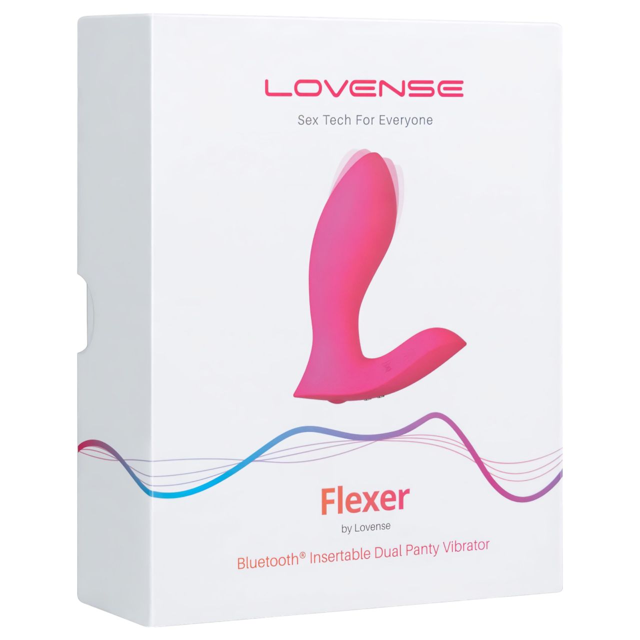 Lovense Flexer - hordható app-vezérelt 2in1 panty vibrátor (pink)