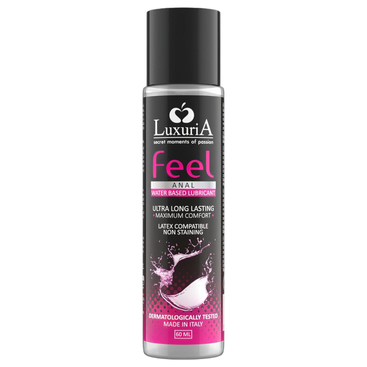 LuxuriA Feel Anal - vízbázisú anál síkosító (60 ml) LuxuriA Feel Anal - vízbázisú anál síkosító (60 ml)