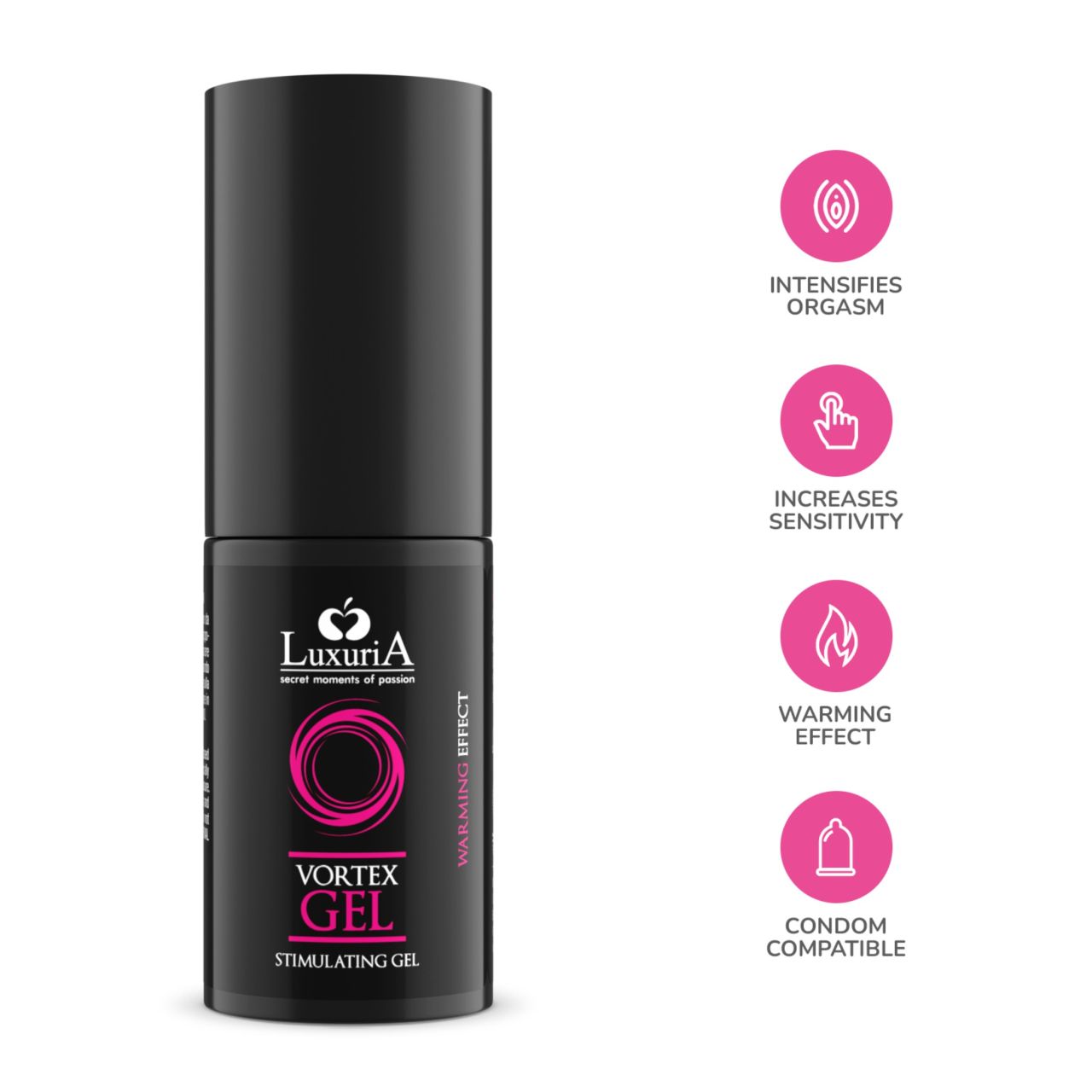Intimateline Luxuria Vortex - melegítő hatású izgató gél nőknek (30ml) Intimateline Luxuria Vortex - melegítő hatású izgató gél nőknek (30ml)