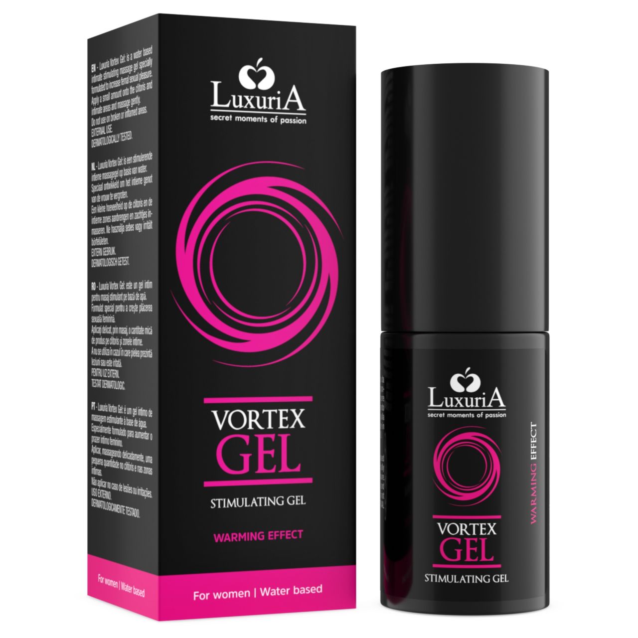 Intimateline Luxuria Vortex - melegítő hatású izgató gél nőknek (30ml) Intimateline Luxuria Vortex - melegítő hatású izgató gél nőknek (30ml)