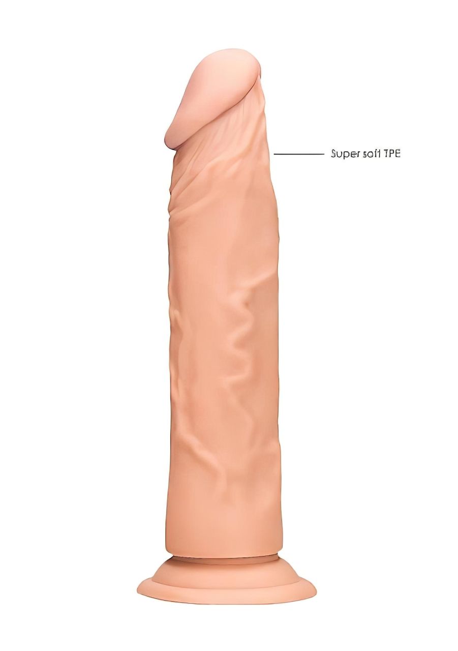 RealRock Dong 7 - élethű dildó (17 cm, testszínű) RealRock Dong 7 - élethű dildó (17 cm, testszínű)